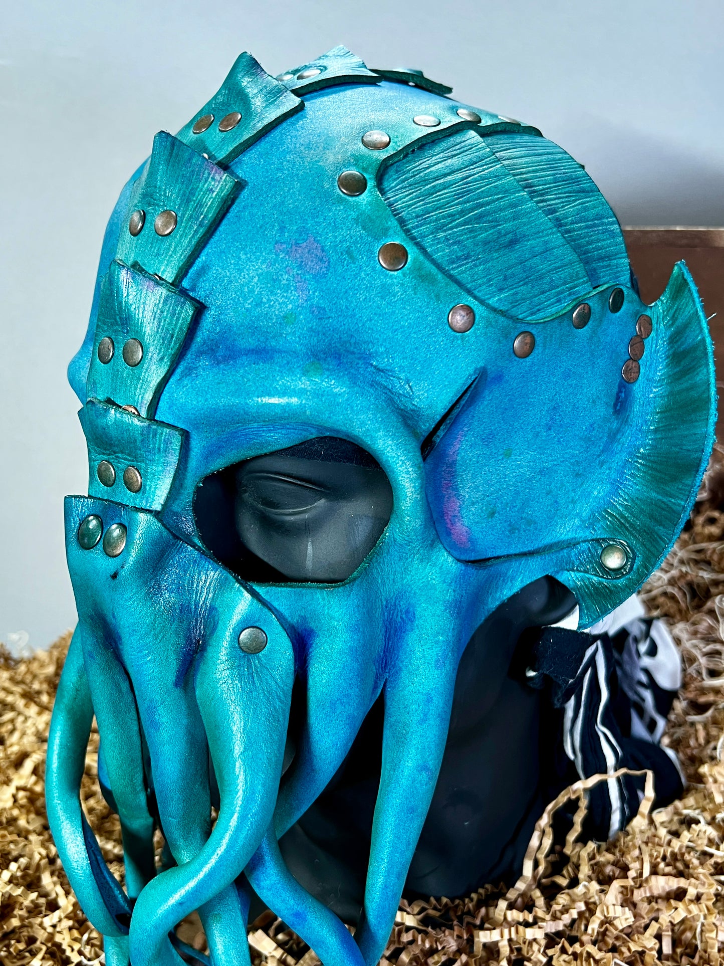 Cthulhu leather mask