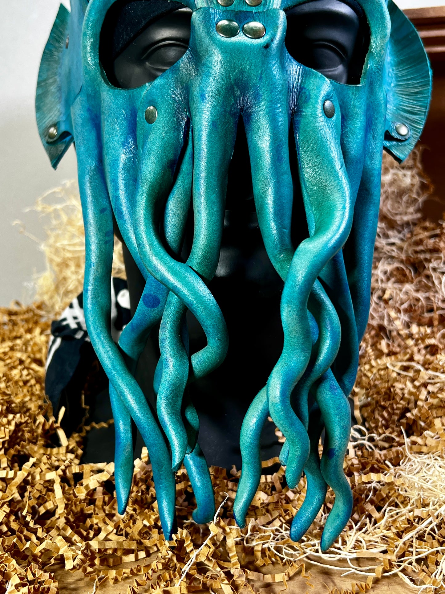 Cthulhu leather mask