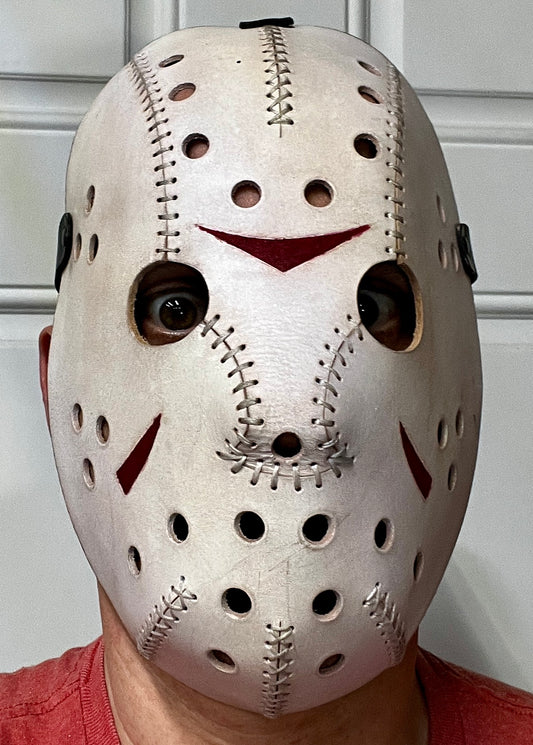 Horror hockey leather Jason mask