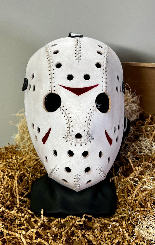 Horror hockey leather Jason mask