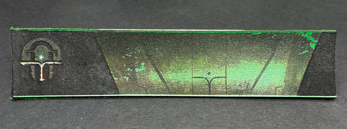 Leather Emblem Bookmark