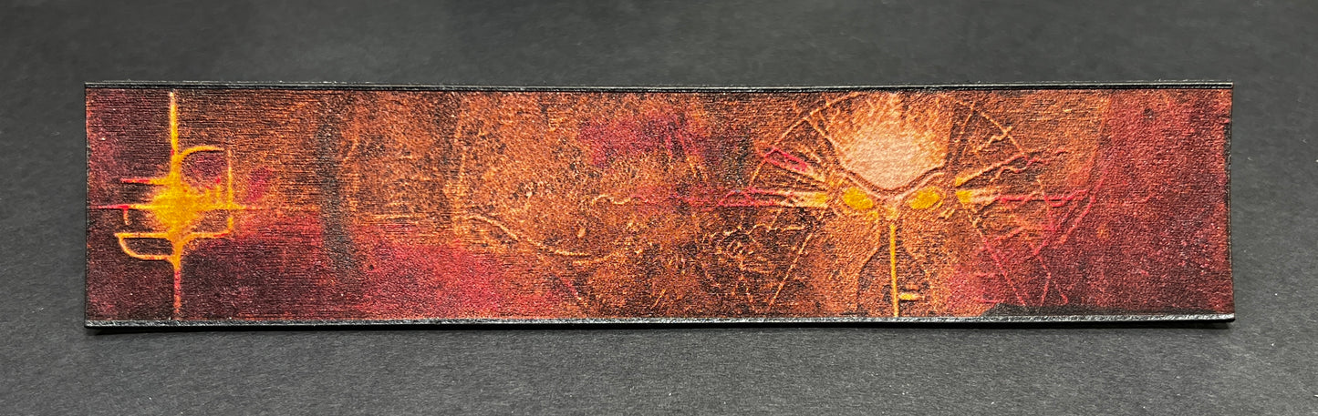 Leather Emblem Bookmark