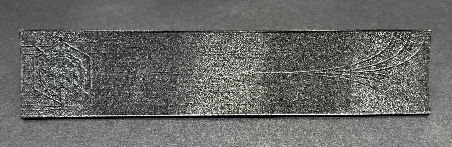 Leather Emblem Bookmark