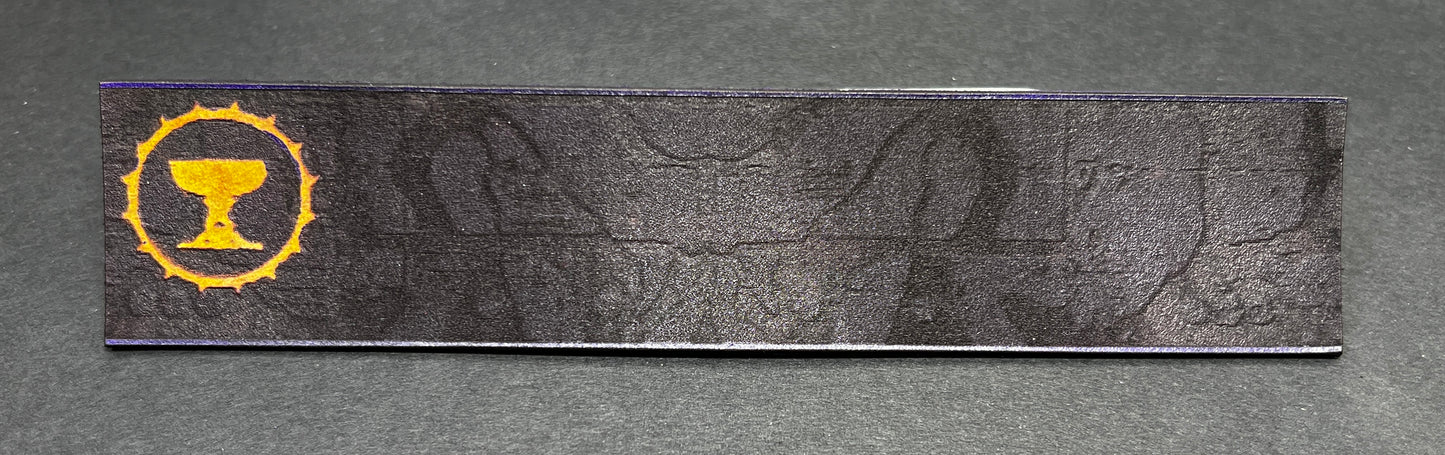 Leather Emblem Bookmark
