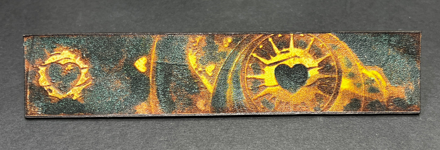 Leather Emblem Bookmark