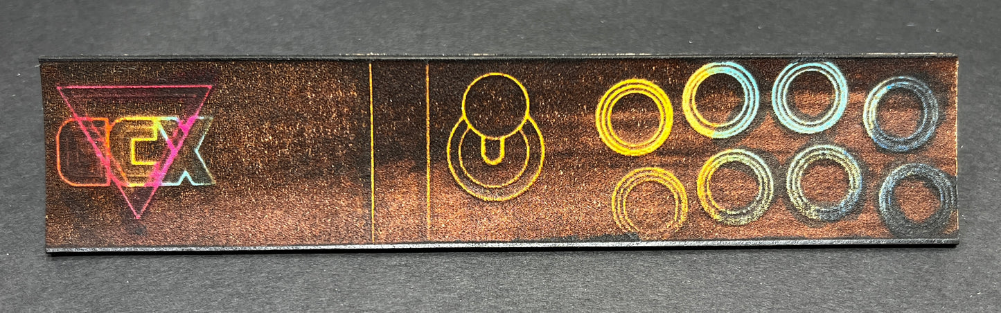 Leather Emblem Bookmark