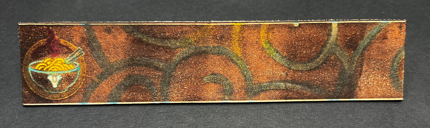 Leather Emblem Bookmark