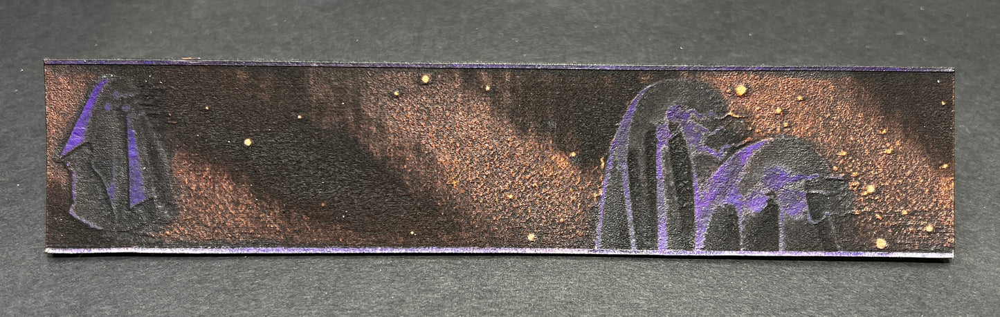 Leather Emblem Bookmark