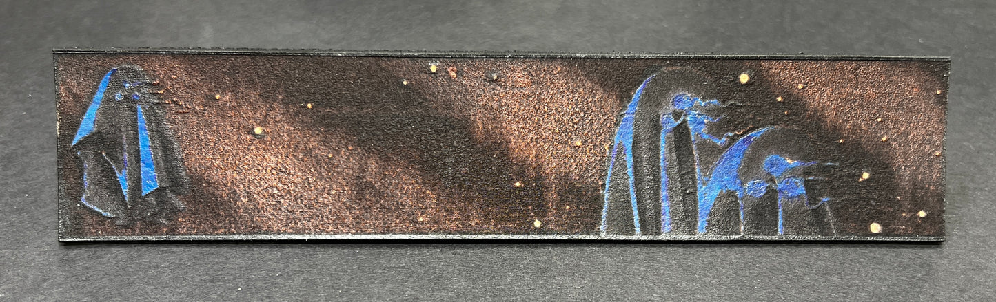 Leather Emblem Bookmark