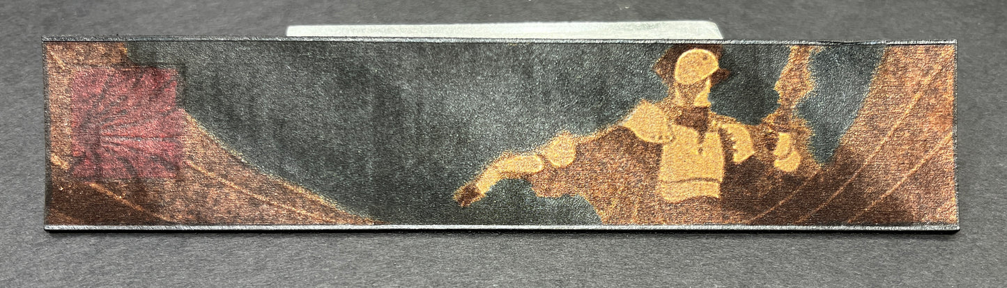 Leather Emblem Bookmark