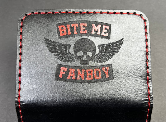 Lobo Bite Me Fanboy Leather Wallet