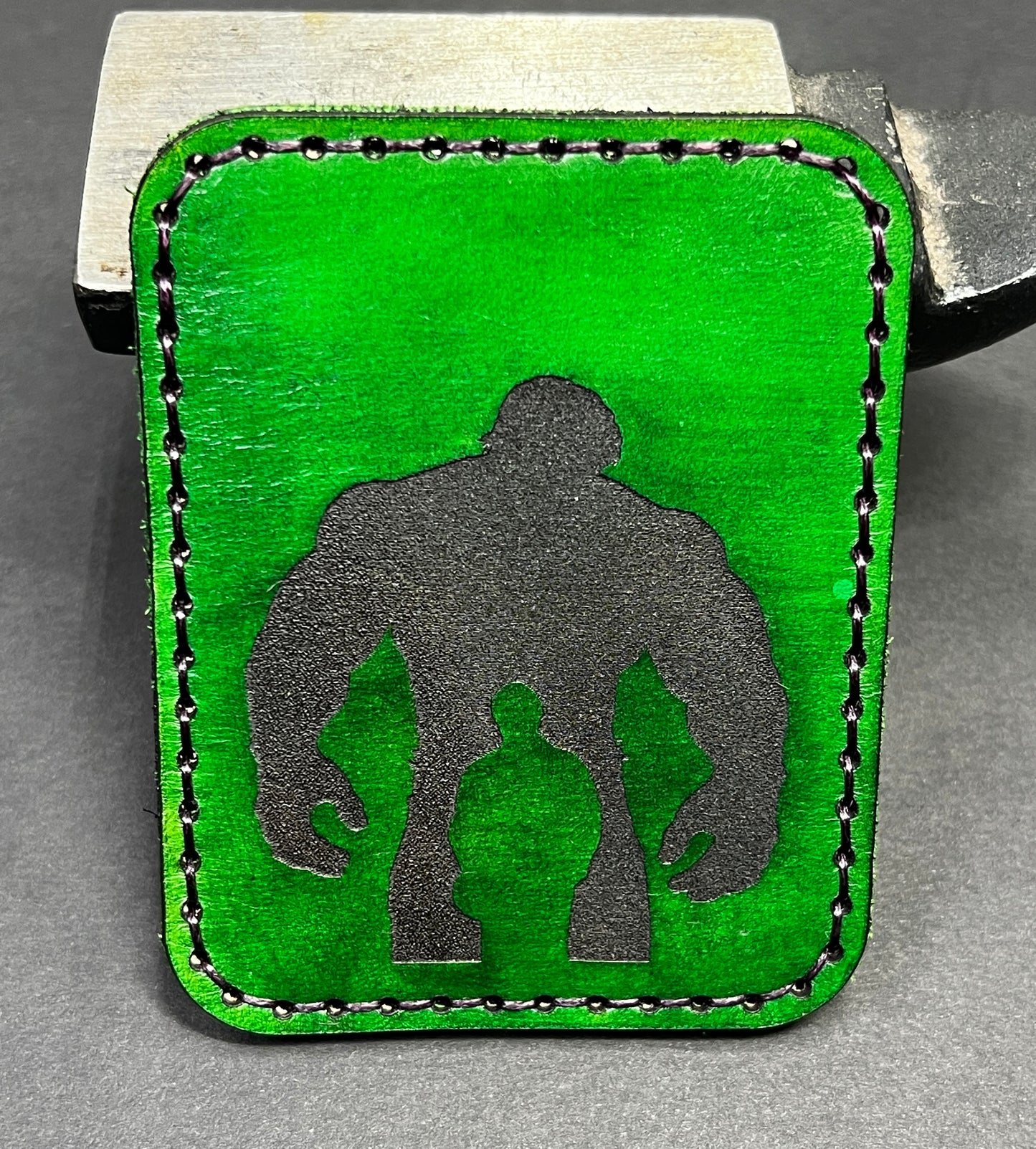 Incredible Hulk Leather Card Holder