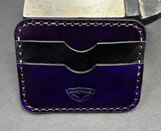 Festival of the Lost Headless One Leather Card Holder